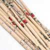 Baquetas Instrumento de Percusión Accesorios Fábrica Venta al por Mayor Arce Baquetas de Práctica para Principiantes Pintadas