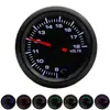 Medidor Triplo de Alta Precisão 52mm para Carros de Corrida Modificados Tipo Ponteiro Motor de Passo de Alta Velocidade 12V Universal