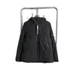 Chaqueta de Algodón con Capucha Impermeable y Cortavientos para Exteriores de Pareja Otoño/Invierno Stone Four-Way Island 25