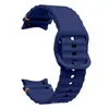 Correa Deportiva de Silicona para Reloj con Patrón Ondulado Cosida a Mano Adecuada para Samsung Galaxy Watch7 Watch4/5/6