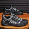 Novos Sapatos Masculinos Primavera e Verão Cross-Border Dropshipping 2026 Vazados Esportivos Sola Macia Casuais para Homens Respiráveis