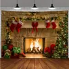 Amazon Transfronterizo Tapiz Navideño Decoración del Hogar Tela de Pared Atmósfera de Dormitorio Tela Colgante Tela de Fondo para Fotografía