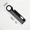 Fabricante de Peines de Acero Inoxidable para Peluquería, Peines Plegables, Peine para Aceite, Peine para Barba, Peine para Estilismo de Barba de Hombre, Peine Portátil de Plástico