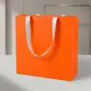 Bolsas de Lona Sem Costura em Estoque, Sacolas de Papel Kraft Atacado, Sacolas de Compras Promocionais com Logo, Sacolas de Papel Cartão Branco