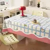 Mantel Minimalista para Comedor 2026 Nuevo Modelo Impermeable a Prueba de Aceite Lavable Mantel Cubierta de Mesa de Café de Lujo Ligero para el Hogar