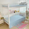 Juego de ropa de cama de gasa de doble capa de cuatro piezas para estudiantes, amigable con la piel y moderno, juego de cama y funda de edredón de nuevo estilo, juego de ropa de cama de tres piezas para dormitorio
