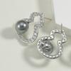 Plata S925 Calabaza Circonita Perla Shijia Pendientes Collar Traje Explosiones de TikTok Nicho Fulu Accesorios Femeninos