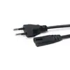 Cable de Alimentación con Enchufe Europeo de Dos Pines y Conector de Figura de Ocho, Cable de CA de Cobre Puro con Conector de Figura de Ocho de Dos Pines Estilo Alemán, Suministro Exclusivo de Fábrica y Transfronterizo