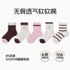 Calcetines Infantiles Antibacterianos Sin Costuras 10A Otoño 2026 Nuevos Calcetines de Media Caña con Dibujos de Gatos para Niños y Niñas