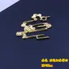 Color de aleación retención hecho a mano DIY accesorios antiguo Hanfu pasador abanico accesorios para el cabello tocado material Xiangyun