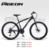 Bicicleta de Montaña Feige de Aleación de Aluminio para Adultos, Estudiantes Universitarios, Adolescentes, Hombres y Mujeres, con Velocidad Variable y Amortiguación, Adecuada para Viajar al Trabajo