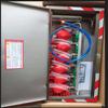 Dispositivo de Auto-Rescate Tipo Caja para Suministro de Aire Comprimido y Agua Adecuado para Industrias. Dispositivo de Auto-Rescate Tipo Caja de Puntos para Suministro de Aire Comprimido y Agua
