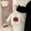 Suéter Suave y Esponjoso para Niñas para Otoño e Invierno, Nuevo de Moda Estilo Coreano Prendas de Punto a la Moda para Niñas Pequeñas, Top Engrosado para Bebés y Niños Pequeños