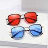 Gafas de Sol Steampunk Indias para Hombre Retro Borde Grueso Cuadradas de Moda 58157 Suministro Directo de Fábrica
