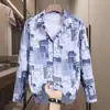 Camisa Casual para Hombre Diseño Superior Delgado Chaqueta Ligera Holgada Estilo Hong Kong Camisa de Seda Helada para Hombre Manga Larga Primavera Otoño Ropa de Otoño