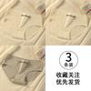 Pack de 3 Shorts Versátiles de Algodón Puro para Mujer Transpirables Ultra Delgados de Cintura Media Estilo Joven Algodón Puro en la Entrepierna
