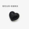 Abrigo Corazón Corazón Botón Perla Combinable para Mujer Abrigo de Cachemira Botón Combinable Suéter Top Botón Corazón