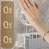 Clipe de Suporte de Parede para Mop com Ventosa, Gancho sem Furo para Banheiro, Suporte Forte para Mop e Vassoura, Rack de Armazenamento