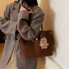 Bolsa Feminina de Grande Capacidade 2025 Nova Tendência Simples Bolsa de Ombro Feminina Bolsa Tote de Braço Fashion de Alto Valor
