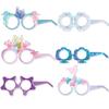 Nuevas Gafas de Papel de Frutas de Sirena del Océano Decoración de Verano para Niños Festival Accesorios para Fotos Suministros para Fiesta