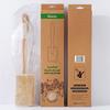 Estropajo con Mango Largo para Baño, Cepillo de Baño con Cerdas de Jabalí, Raspador de Barro, Cepillo para Frotar la Espalda, Artefacto de Baño, Toalla de Baño