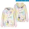 Sudadera con capucha 3D Cross-borDer Nuevo Verano Sanrio MeloDy Ropa para Adultos Niños Estampado