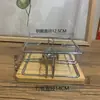 Suporte para Lâmpada de Álcool em Aço Inoxidável Suporte para Fogareiro Suporte para Aquecer Bule com Vela Suporte Quadrado Espessado para Uso Doméstico Disponível em Duas Cores