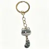 Collar de Gato Lindo con Ojos Grandes Morado Misty Girly, Collar Dulce y Genial para Chicas con Filtro Incorporado, Diseño de Cola Móvil