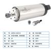 Husillo Hanqi 1.5Kw Redondo Enfriado por Aire Hqd800W65Mm de Alta Velocidad 2.2Kw Cabezal de Máquina Accesorios para Máquina de Grabado