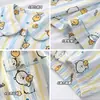 Conjunto de Tres Piezas de Pijamas Infantiles para Niñas, Algodón Nube, Estilo Princesa Primavera y Verano, Nuevo Estilo 2026, Manga Corta, Ropa de Casa Dulce y Linda para Niñas