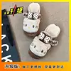 Lindos Zapatos Birkenstock de Encaje, Medias Zapatillas con Puntera para Mujer, Nuevos Zapatos de Algodón Birkenstock con Suela Gruesa para Aumentar la Altura, Otoño e Invierno 2025