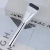 Brocha de Base Ultra Fina, Brocha de Maquillaje de Cabeza Plana, Brocha para Base Líquida sin Marcas, Brocha para Corrector en Polvo Antiadherente, Herramienta de Belleza