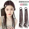 Trenzas de Boxeo Cola de Caballo Alta Cabello Largo de Mujer Trenzas Falsas Chica Dulce y Fresca Rastas Trenzas Largas Mechas Trenzas Retorcidas Peluca de Cola de Caballo Falsa