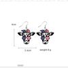 Pendientes de Mariposa de la Independencia Día de Nuevo Producto Transfronterizo Colección Bandera Americana Pendientes Acrílicos Pendientes de Colección Animal Pendiente