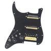 ST pastilla de panel simple doble pastilla de guitarra eléctrica simple de doble vía pequeña con corte interruptor de ruptura orificio para auriculares