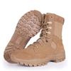 Jd.Com Especializa-se em Botas Outdoor Marrons para Homens, Estilo Fogo, Estilo Vazio, Botas de Treino de Combate com Zíper Lateral, Botas Ultraleves, Resistentes ao Desgaste e Respiráveis