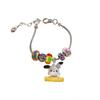 Pulsera DIY para Niñas, Cuentas de Cristal Desmontables, Niña de Dibujos Animados, Textura Exquisita, Pulsera Versátil, Mano Exquisita
