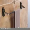 Estante de Toallas de Baño Antiguo Estilo Europeo Aluminio Espacial Estante de Toallas Hardware sin Taladro Traje de Baño Estante para Papel Higiénico Estante