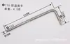 Llave de vaso hexagonal de doble cabeza T6/T8/T10 con agujero, destornillador hexagonal al por mayor T15/T20/T25/T30