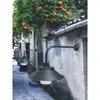 Luz de curva de carretera LED farola exterior pantalla de aluminio para minería industrial lámpara de pared para pasillo entrada lámpara de patio doméstico