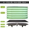 Caja de plantación de metal, caja de verduras móvil, macetero, maceta, canaleta para flores, jardín de flores en balcón exterior, bancal de verduras en azotea