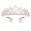 Decorações de Festa de Aniversário Conjunto de Coroa com Faixa de Ombro BIRTHDAY QUEEN Faixa de Ombro de Etiqueta