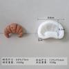 Jiahuimei Comida de Simulación West Point Decoración de Pastel Molde de Silicona para Hornear DIY Waffle Vela de Aromaterapia Molinillo