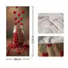Suministro Exclusivo Transfronterizo de Temu Amazon Shein de Funda Decorativa de Puerta de Habitación Elástica de una Pieza, Fácil de Instalar, Cubierta de Puerta Estilo Día de San Valentín