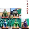 Diez Salas de Yama, Rey de Yama, Diez Salas de Yama, Decoración de Buda de Resina 12 Pulgadas 16 Pulgadas 19 Pulgadas 1.3 Metros 2 Metros