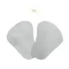 Almohadilla para el antepié de piel de vaca Almohadilla de media talla para mujer Almohadilla delantera para el arco engrosada anti-dolor Plantilla de media talla Antepié para tacones altos de hombre