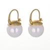 Pendientes de perlas de moda de estilo coreano, nicho de temperamento adelgazante, diseño de gancho para la oreja versátil, estilo de lujo ligero, pendientes elegantes exquisitos