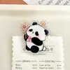 Clipes de vedação decorativos de presente de desenho animado do Panda Hua Hua, clipes de memorando, clipes de PP, material de papelaria fofo para estudantes, item pequeno de 2 yuans