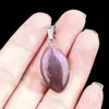 Colgante Ojo de Caballo de 1461-22 mm Cristal Natural Piedra Semipreciosa Colgante Ojo de Caballo Accesorios para Pendientes y Collares DIY