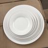 Directo de fábrica Hotel Hotel doméstico plato plano blanco puro de 6 pulgadas plato plano - Plato plano de 14 pulgadas plato plato plato